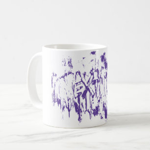 Graffiti Nextday Grunge Brush Abstract Typography Coffee Mug