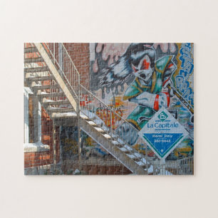 Graffiti of Montreal. Jigsaw Puzzle