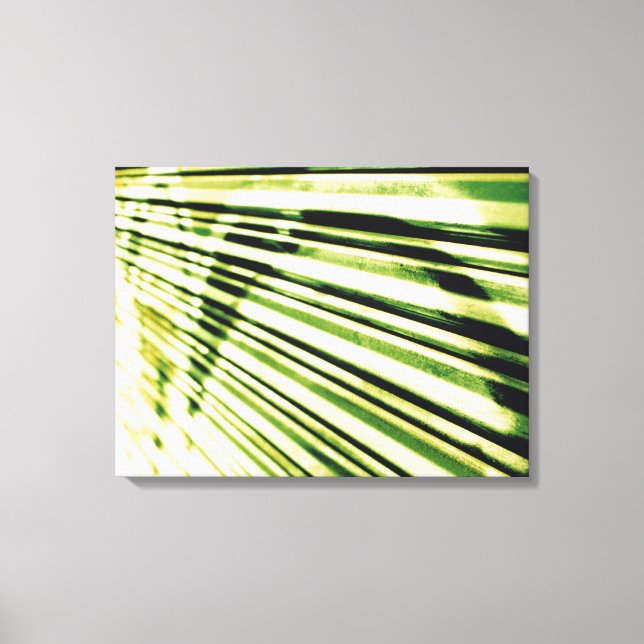 Graffiti on a shutter canvas print (Front)