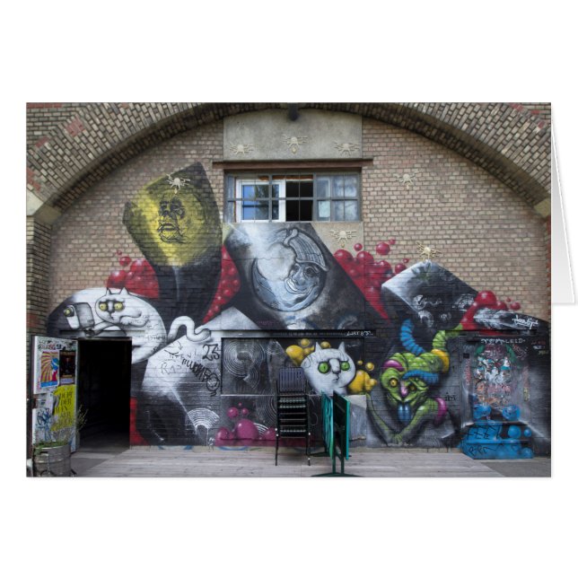 Graffiti On Stadtbahnbogen, Wien Österreich (Front Horizontal)