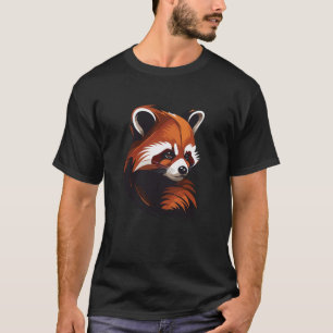 Graffiti Paint Red Panda Creative Art Fantasy T-Shirt