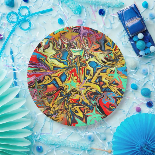 Graffiti Paper Plate (Party)