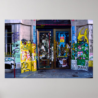 Graffiti, Paris Poster