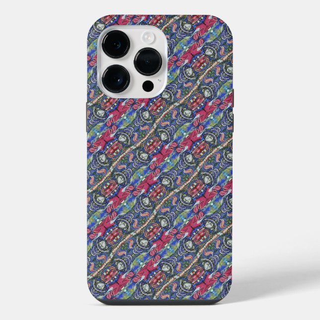 graffiti pattern iPhone case (Back)