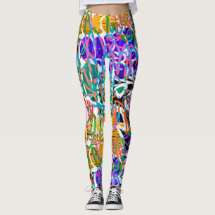 Graffiti Pattern Leggings