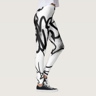 Graffiti Pattern Leggings