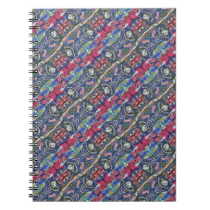 graffiti pattern notebook