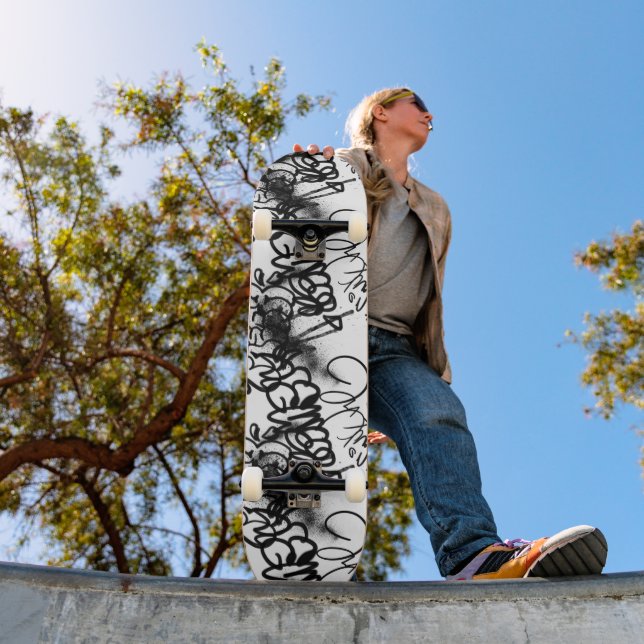 Graffiti Pattern  Skateboard (Outdoor 1)