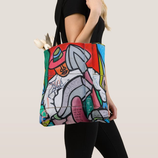 Graffiti Pattern  Tote Bag (Close Up)