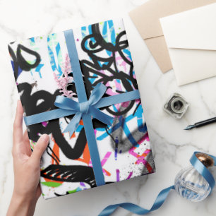 Graffiti Pattern  Wrapping Paper