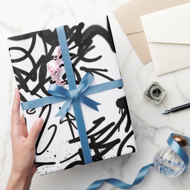 Graffiti Pattern  Wrapping Paper (Gifting)