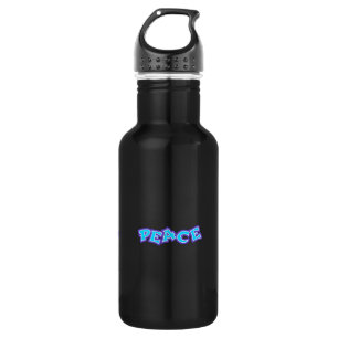 Graffiti Peace 532 Ml Water Bottle