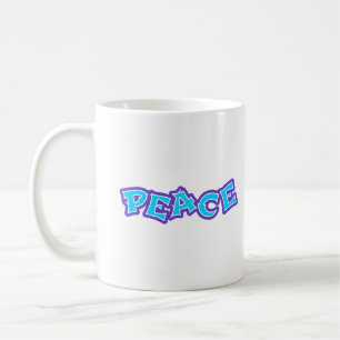 Graffiti Peace Coffee Mug
