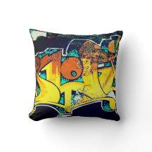 Graffiti Pillow