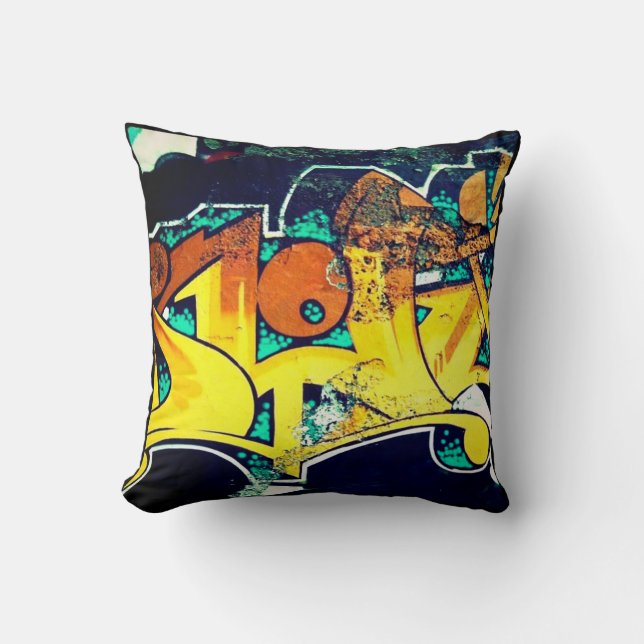 Graffiti Pillow (Front)