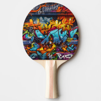 Graffiti Ping Pong Paddle