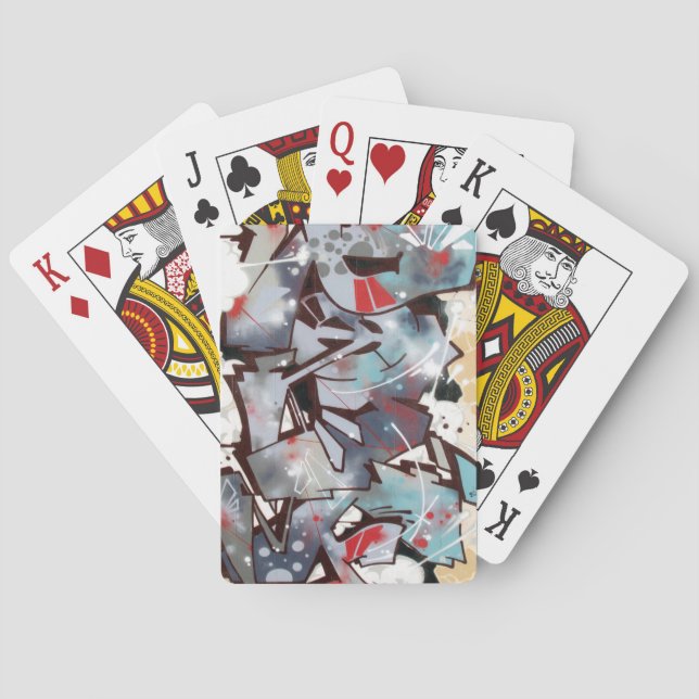 Graffiti Playing Cards (Back)