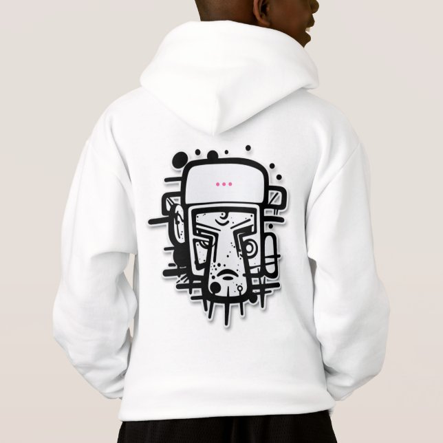 Graffiti portrait personalised (Back)