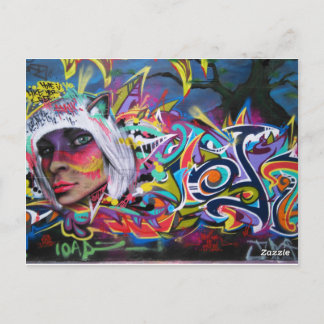 Graffiti postcard