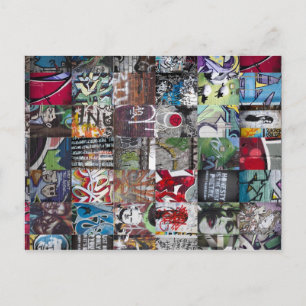 Graffiti Postcard