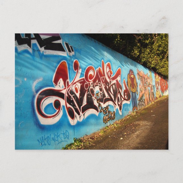 Graffiti Postcard (Front)