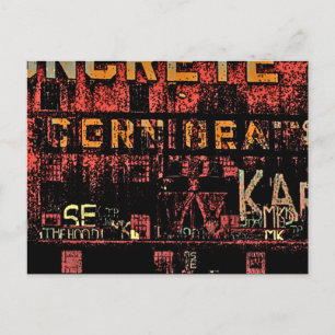 Graffiti Postcard