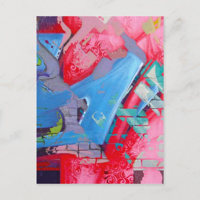 GRAFFITI POSTCARD (Front)