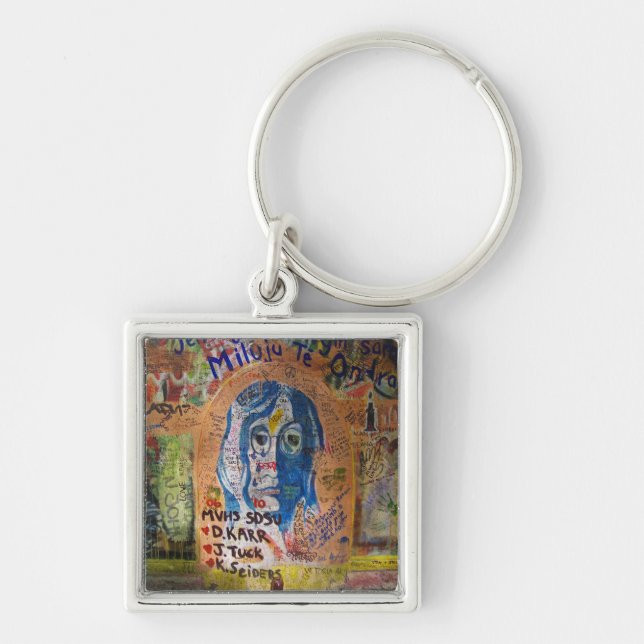 Graffiti - Prague Key Ring (Front)