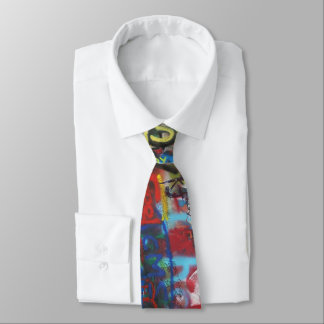 Graffiti print teen pattern background tie