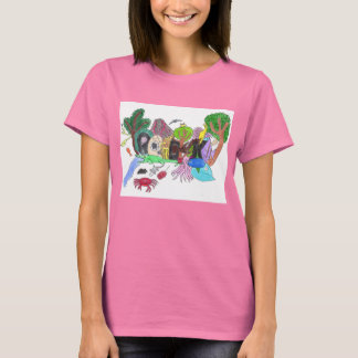 Graffiti Punk Rock Design #1 Colour Womens T-Shirt