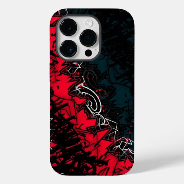 graffiti red Case-Mate iPhone case (Back)