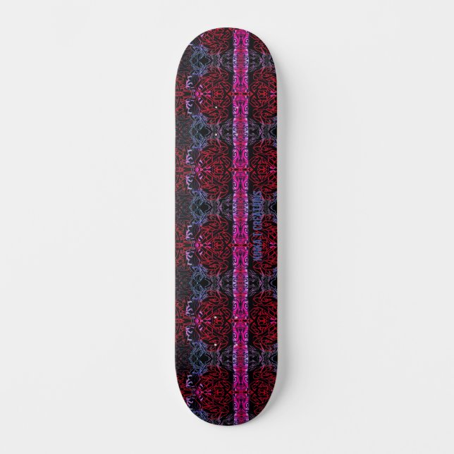 Graffiti Rose Skateboard (Front)