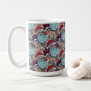 Graffiti Santa Coffee Mug