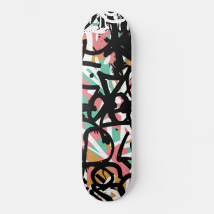 Graffiti Scribbles Skateboard