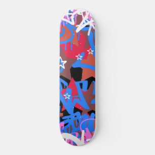 Graffiti Scribbles Skateboard