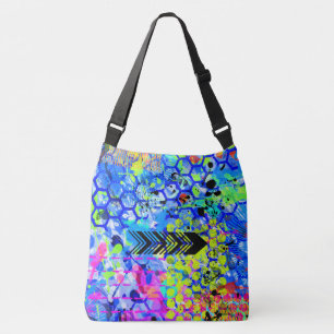 Graffiti Sea Crossbody Bag
