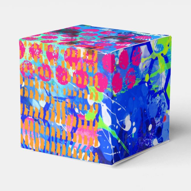 Graffiti Sea Favour Box (Back Side)
