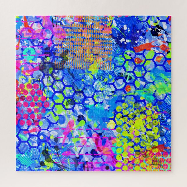 Graffiti Sea Jigsaw Puzzle (Vertical)