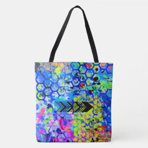 Graffiti Sea Tote Bag