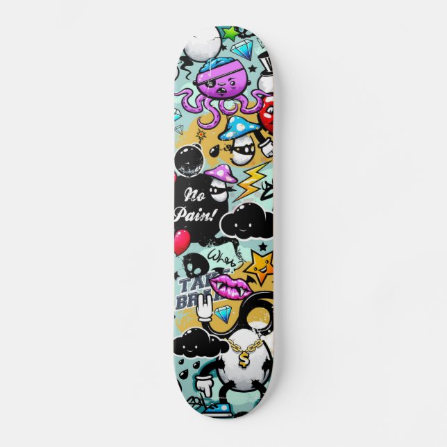 Graffiti Skateboard (Front)