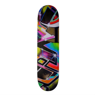 Graffiti skateboard