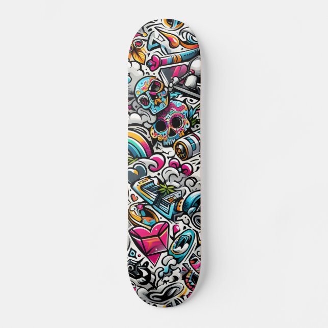 Graffiti Skateboard (Front)