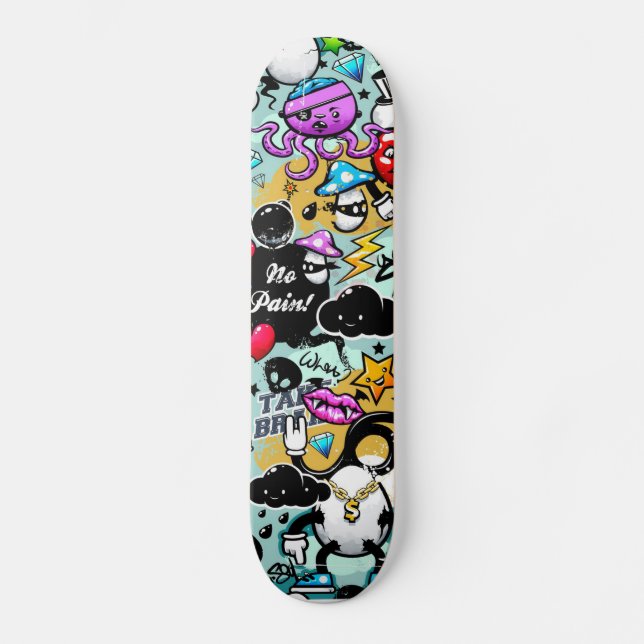 Graffiti Skateboard (Front)