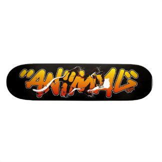 Graffiti Skateboard - Animal inside
