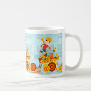 Graffiti skateboard kid birthday party coffee mug