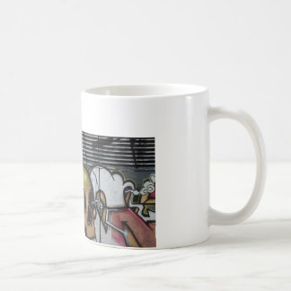 Graffiti Skull Coffee Mug