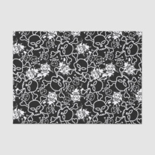 Graffiti skulls tissue paper