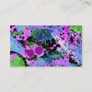 Graffiti Smoothie Business Card