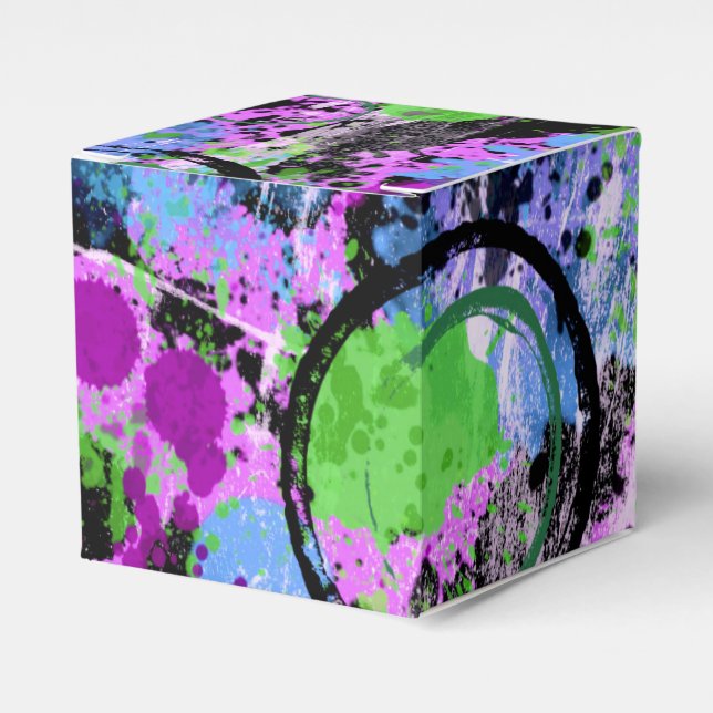 Graffiti Smoothie Favour Box (Front Side)