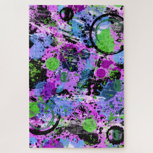 Graffiti Smoothie Jigsaw Puzzle (Vertical)
